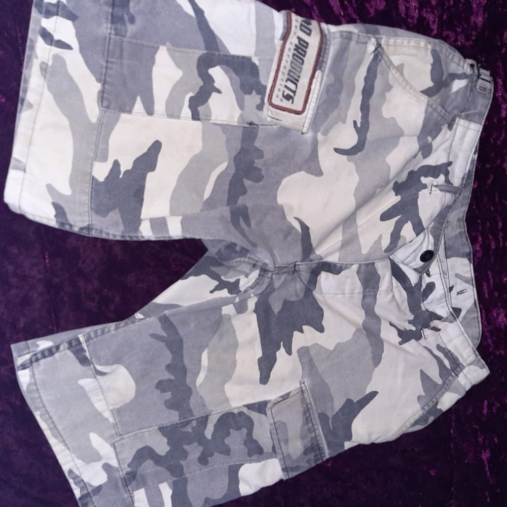 Underground Products Camo Cargo Shorts